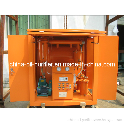 Single-Stage Vacuum Insulating Fluids Purifier, Small Oil Filter Machine with Cover